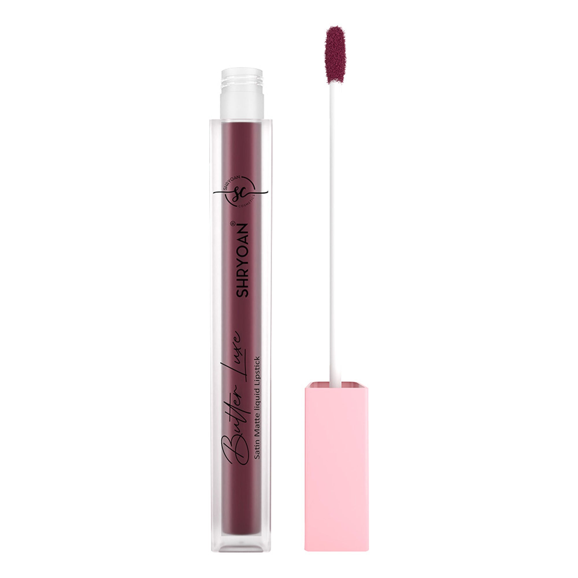 Shryoan Butter Luxe Satin Matte Liquid Lipstick - Plush Plum 09