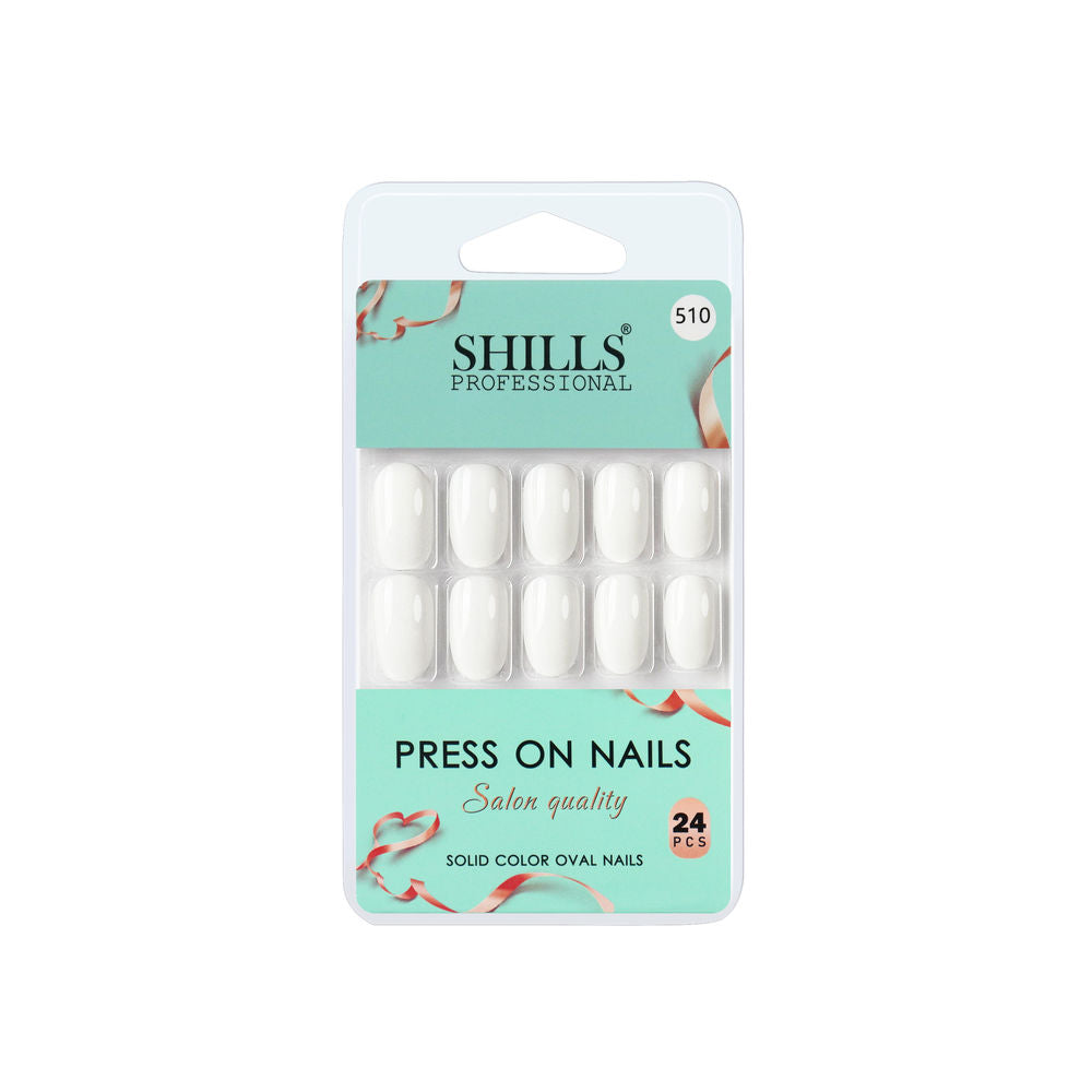 Shills Professional Reusable Press On Nails Oval - SPN510