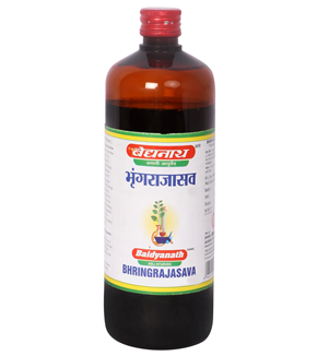 Baidyanath Ayurvedic Bhringrajasava - 450Ml - Image 1