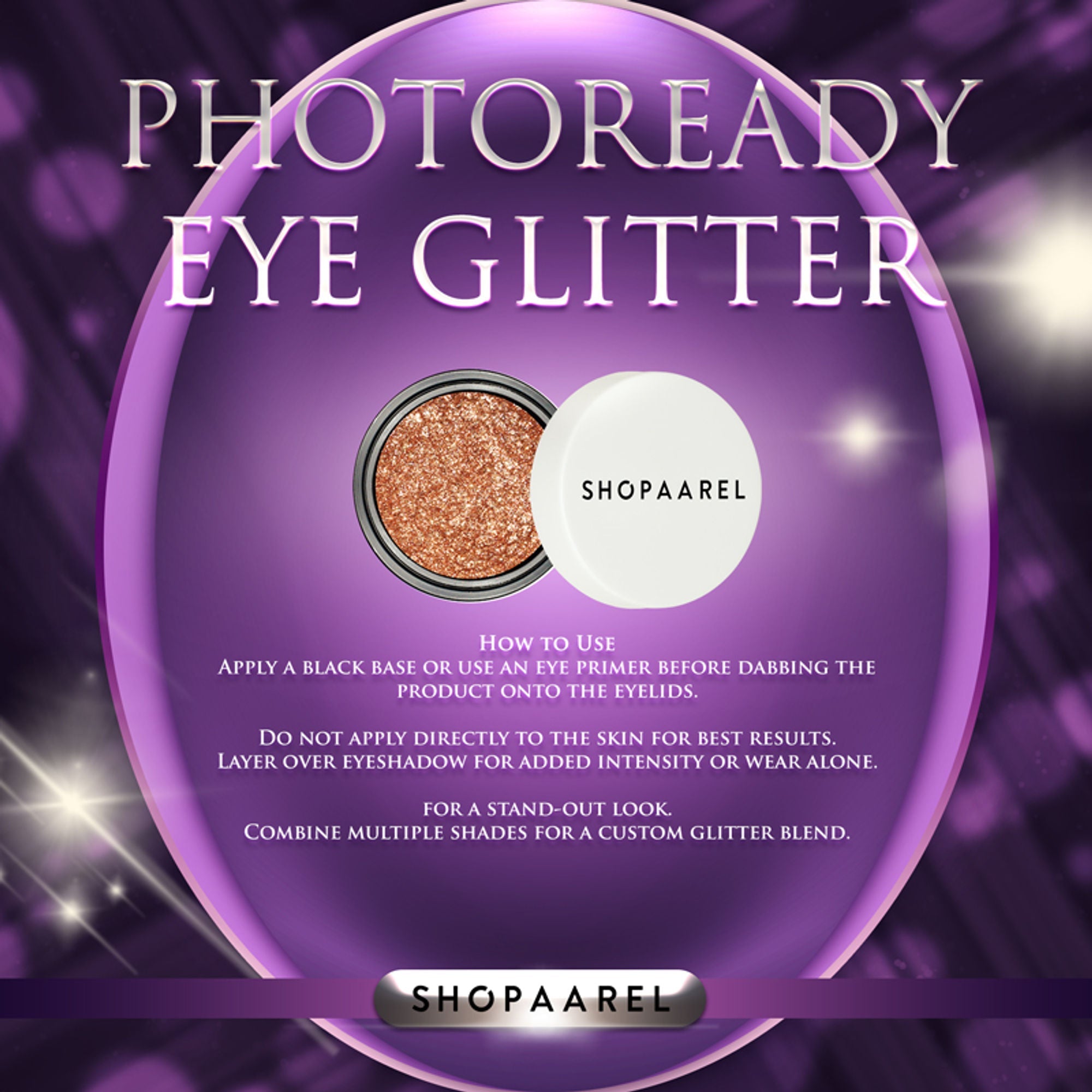 Shopaarel Photoready Eye Glitter - 015