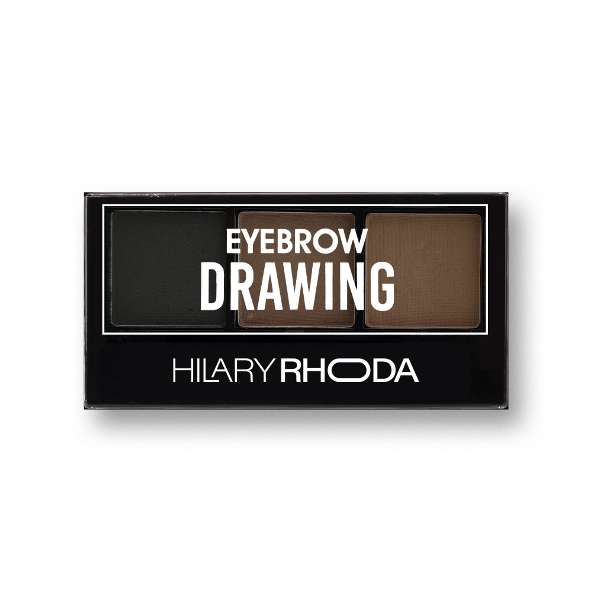 Hilary Rhoda Drawing Eyebrow Palette With 3 Natural Shades - 02