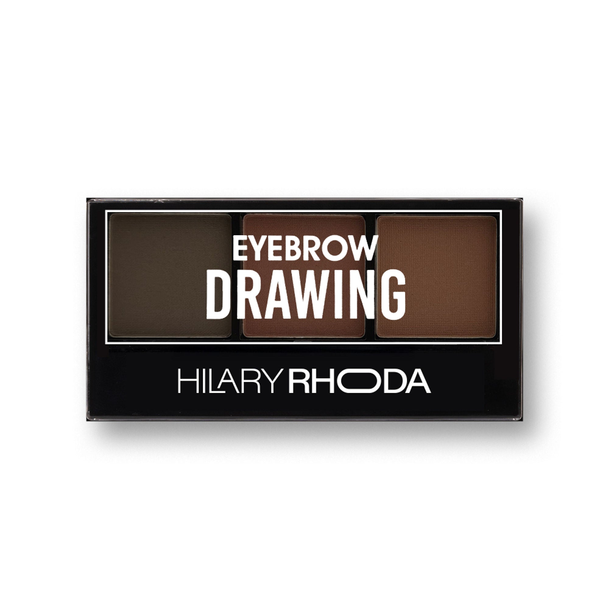 Hilary Rhoda Drawing Eyebrow Palette With 3 Natural Shades - 03