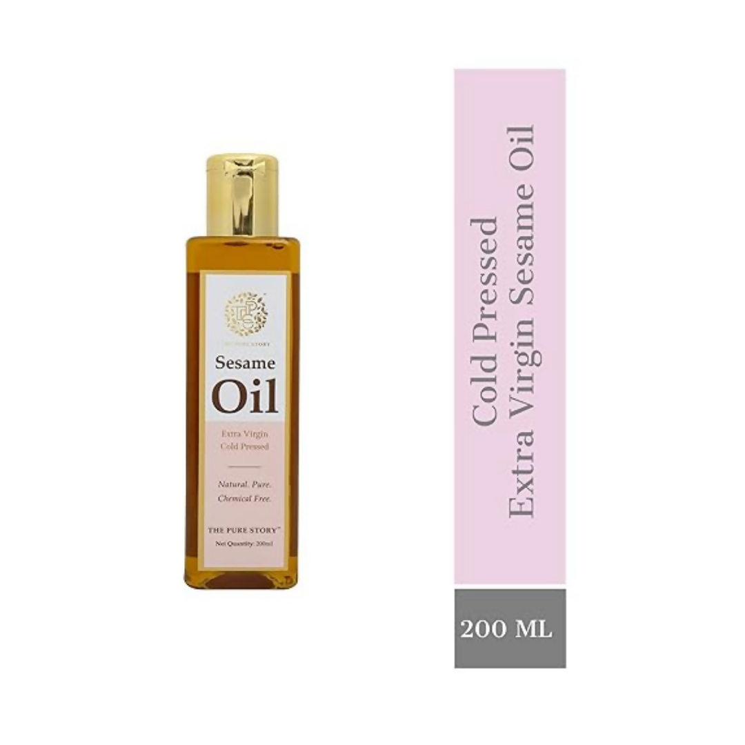 The Pure Story Natural Cold Pressed Oil for Hair & Skin with Seasame