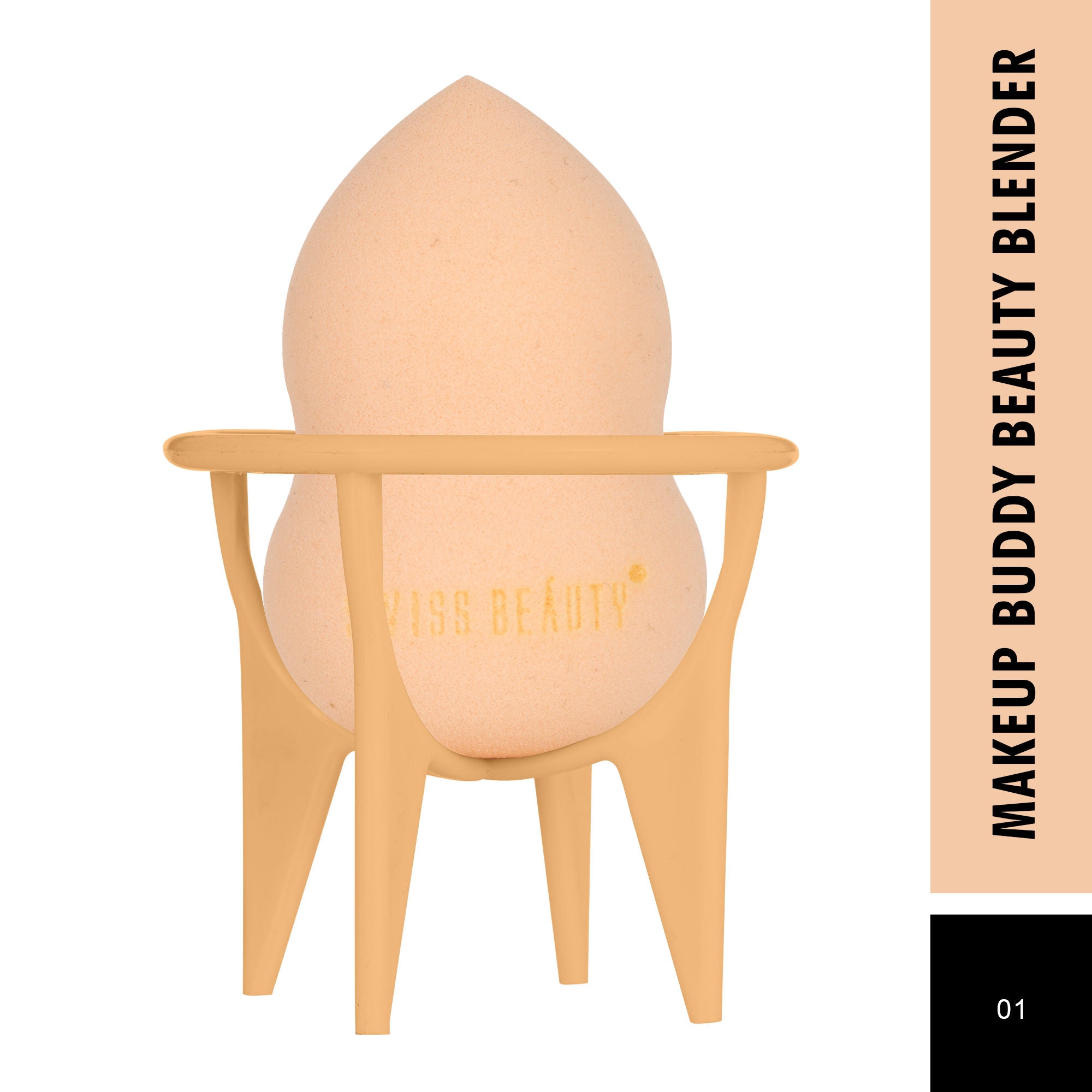Swiss Beauty Makeup Buddy Beauty Blender - Peach