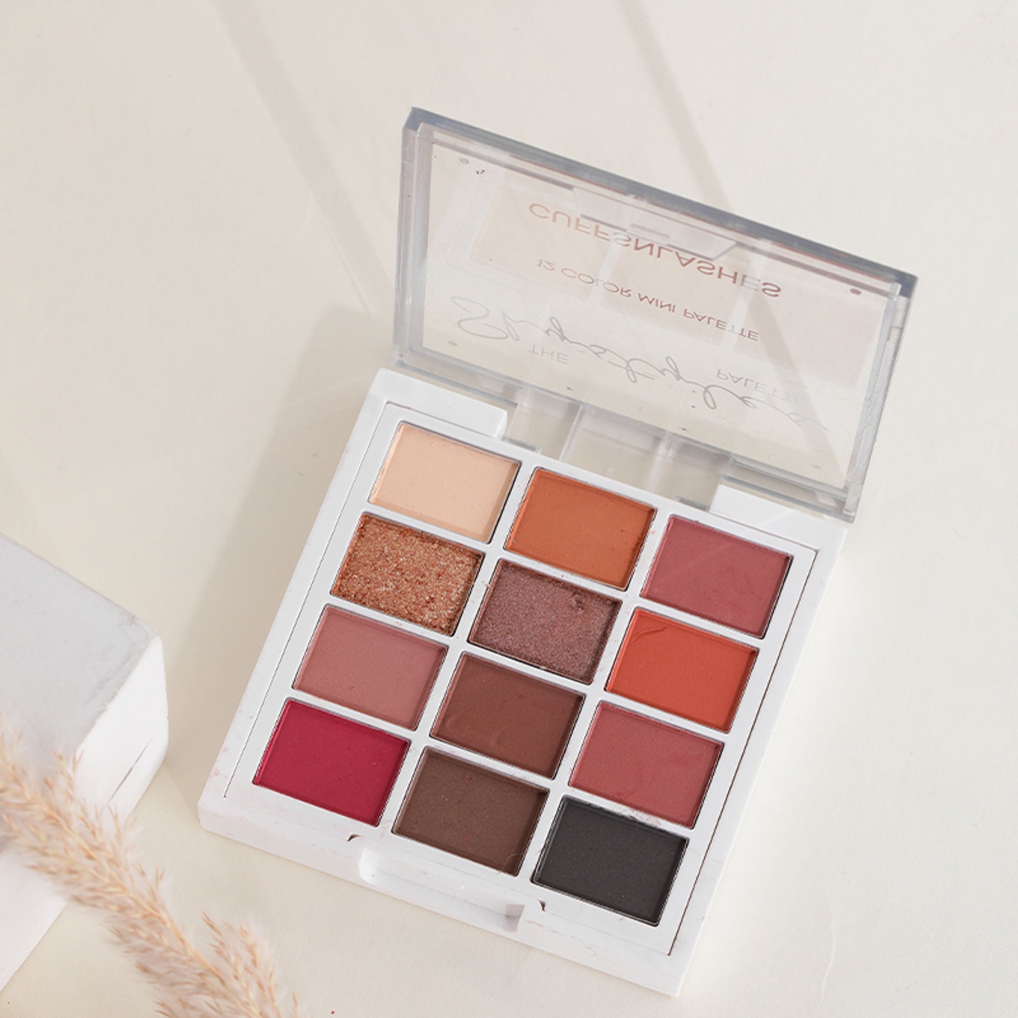 CUFFS N LASHES X The Shystyles Palette 12 Color Mini Palette - Nancy Nude