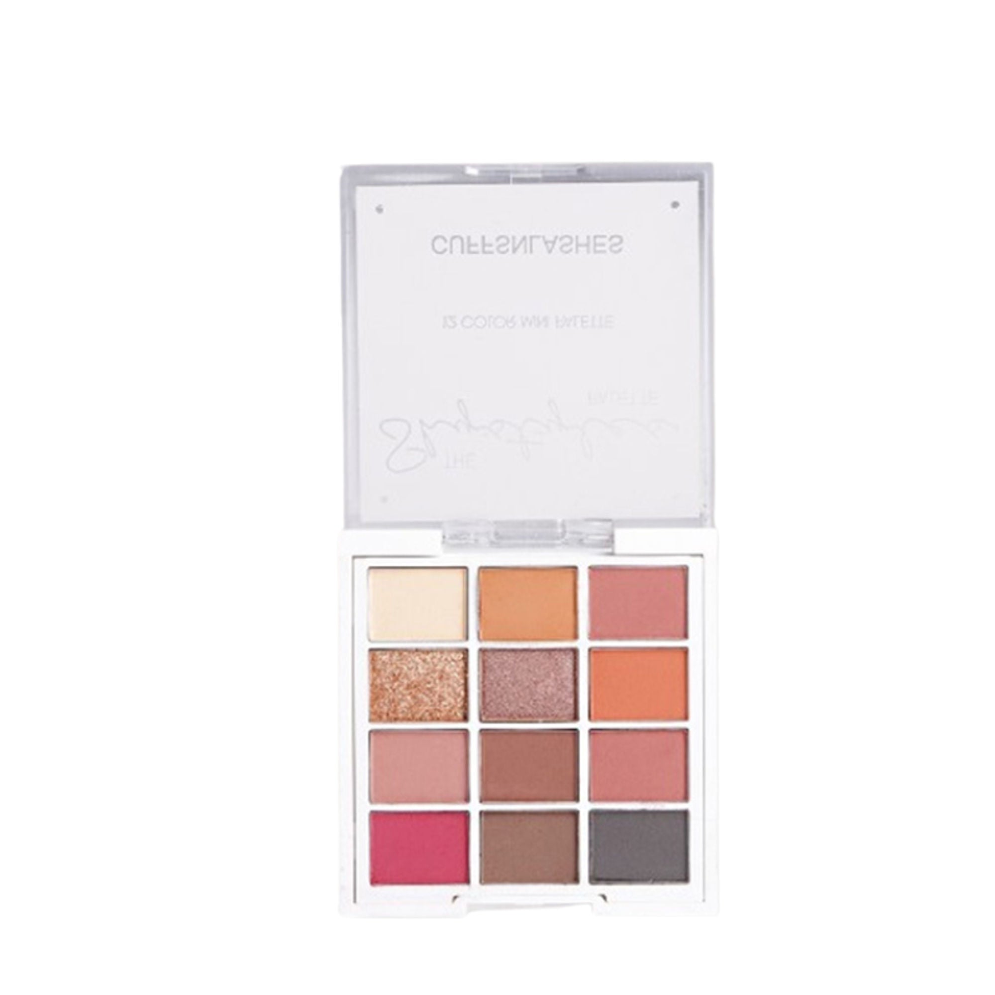 CUFFS N LASHES X The Shystyles Palette 12 Color Mini Palette - Nancy Nude