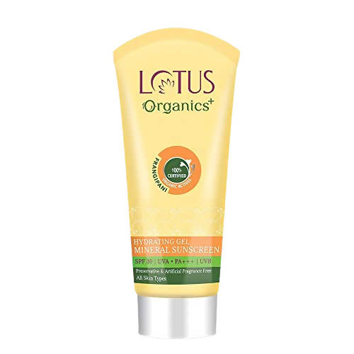 Lotus Organics Hydrating Gel Mineral Sunscreen
