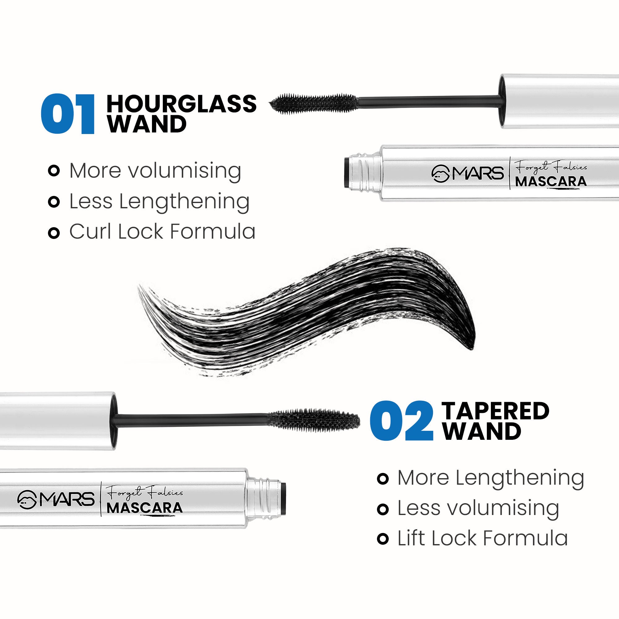 MARS Cosmetics Forget Falsies Mascara - 1