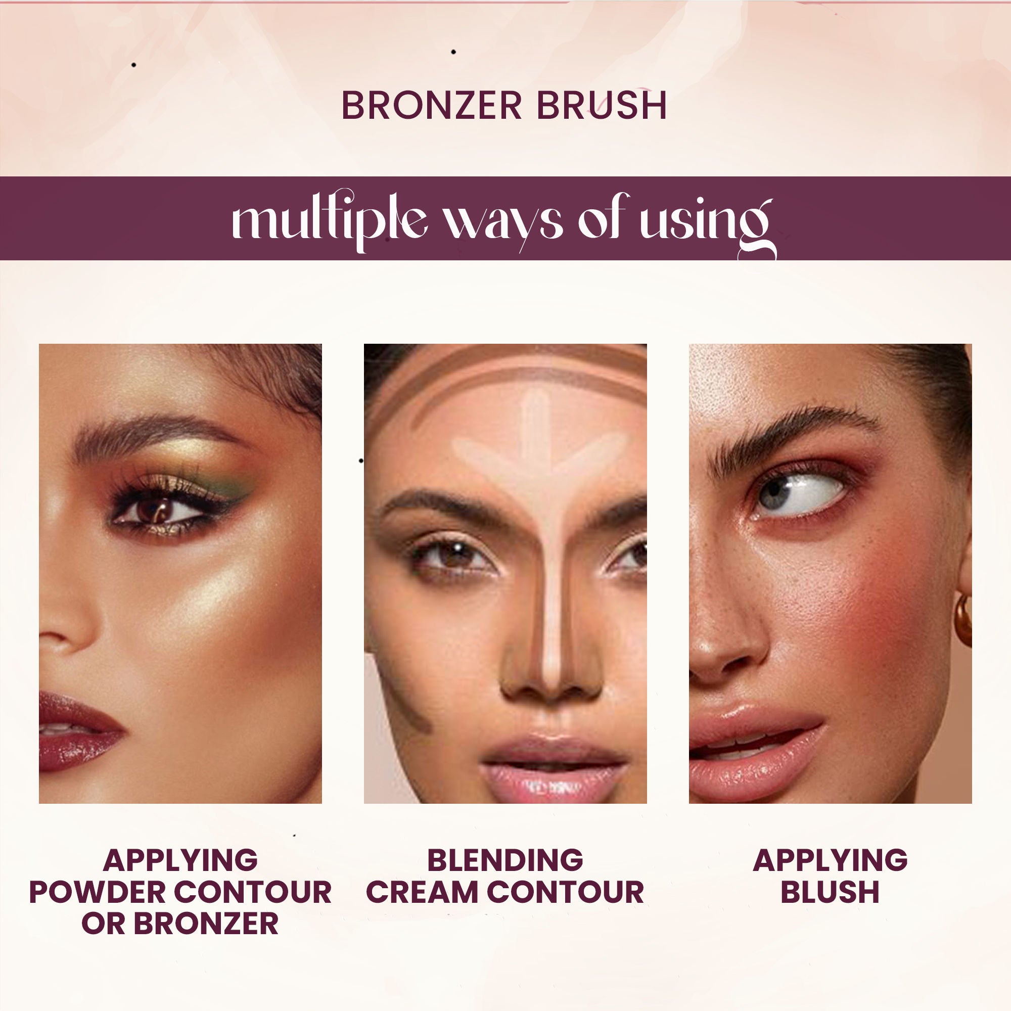 MARS Cosmetics Artist's Arsenal Bronzer Brush