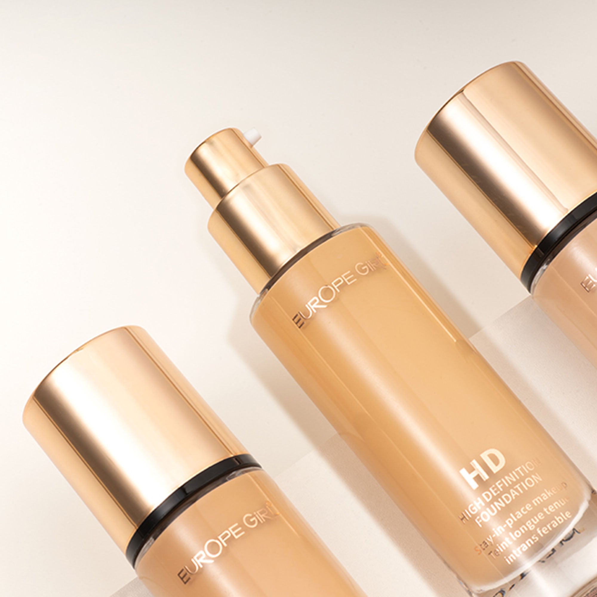 Europe Girl HD- High Coverage Foundation - 60 Medium