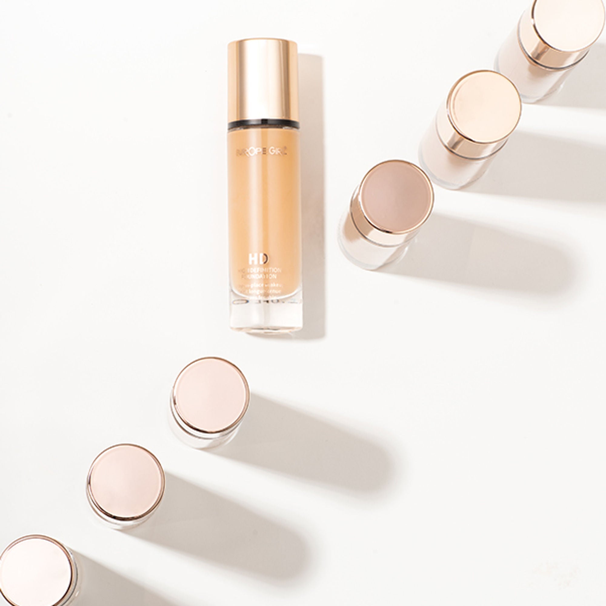 Europe Girl HD- High Coverage Foundation - 60 Medium
