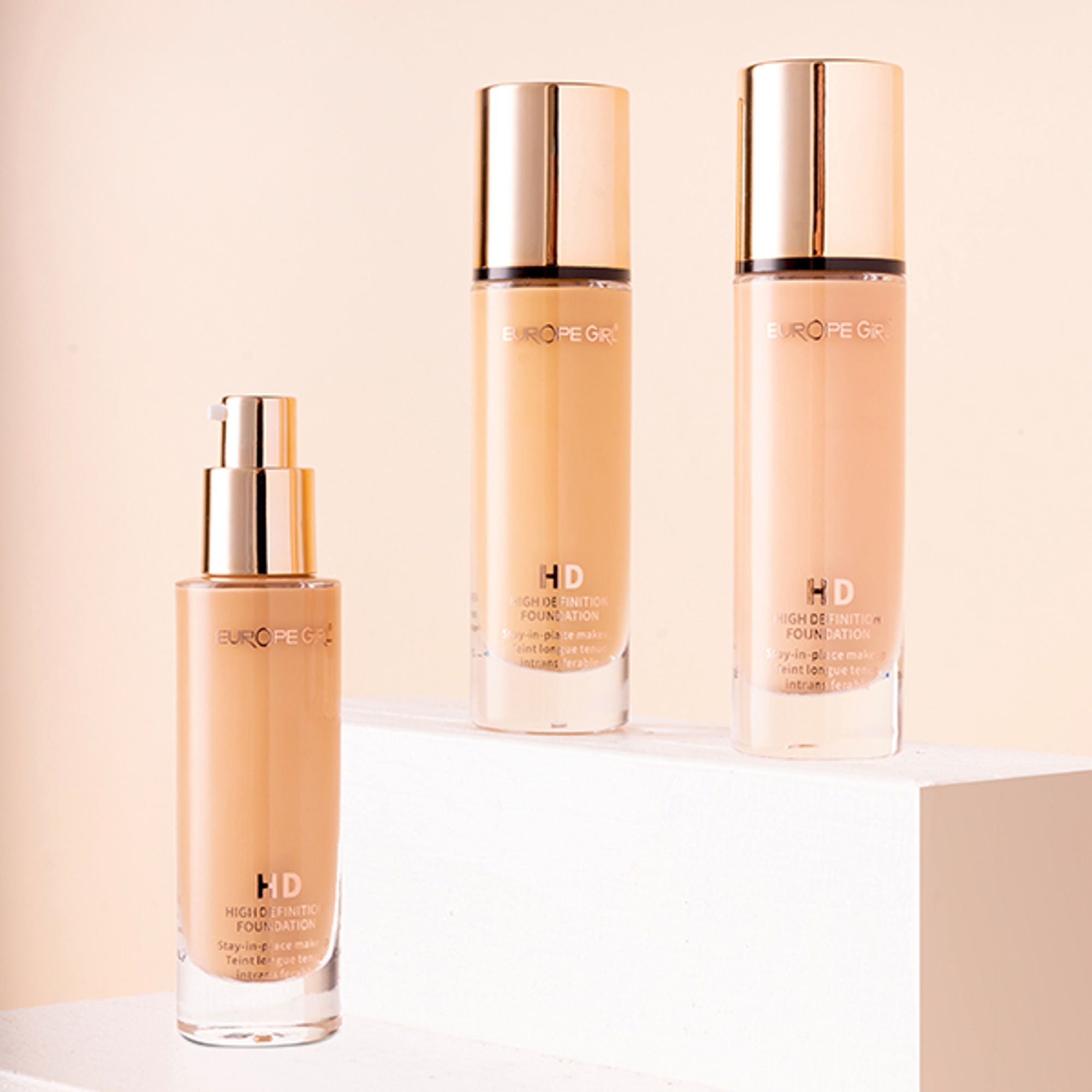 Europe Girl HD- High Coverage Foundation - 120 Tan