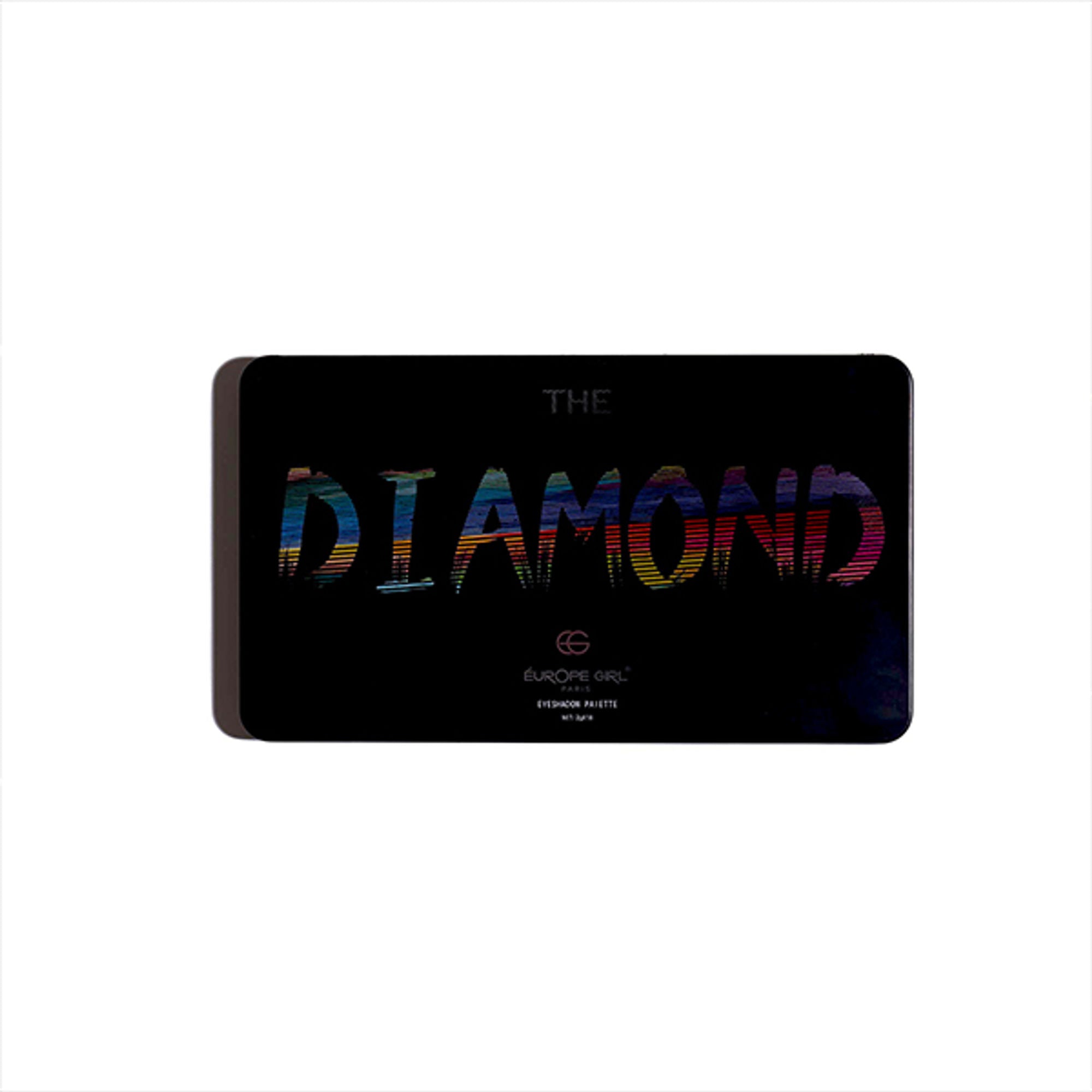 Europe Girl 18 colour Diamond Eyeshadow Palette - Dazzle Light