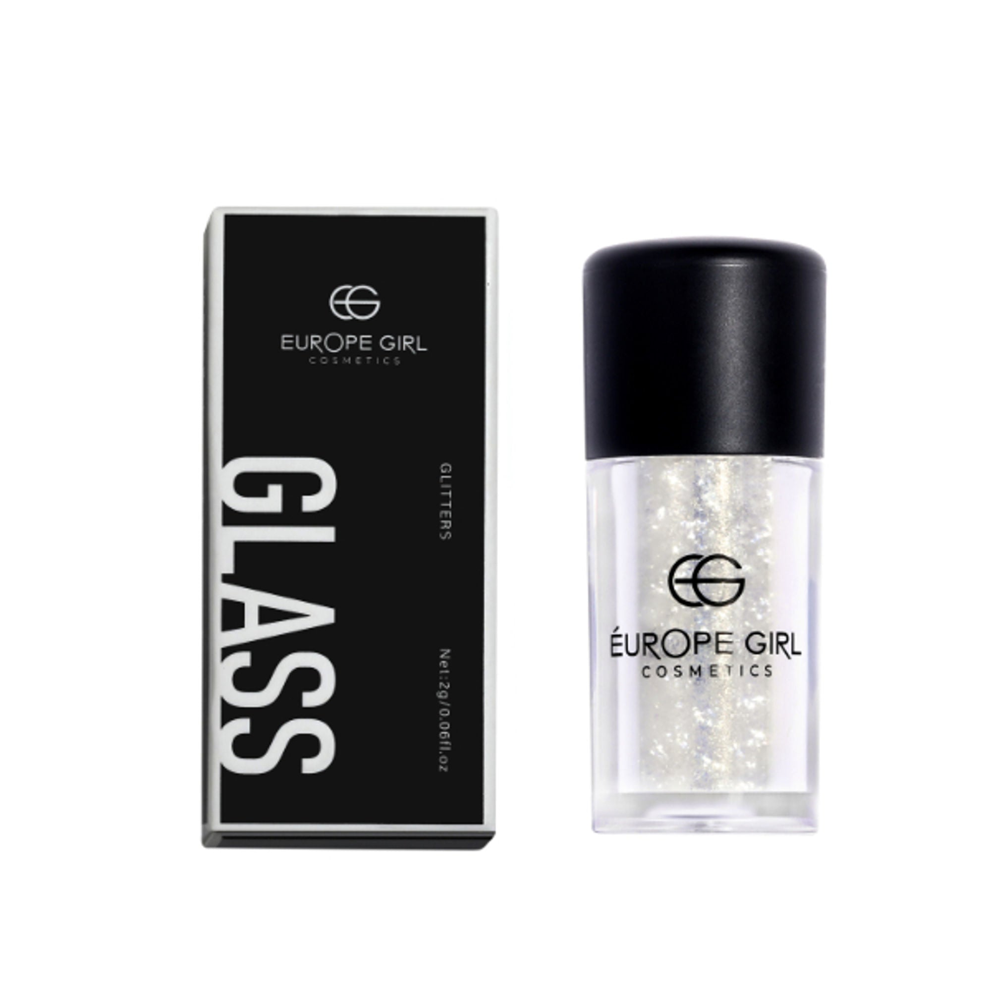 Europe Girl Single Diamond Pigment Glitter Glass - G6 Luster