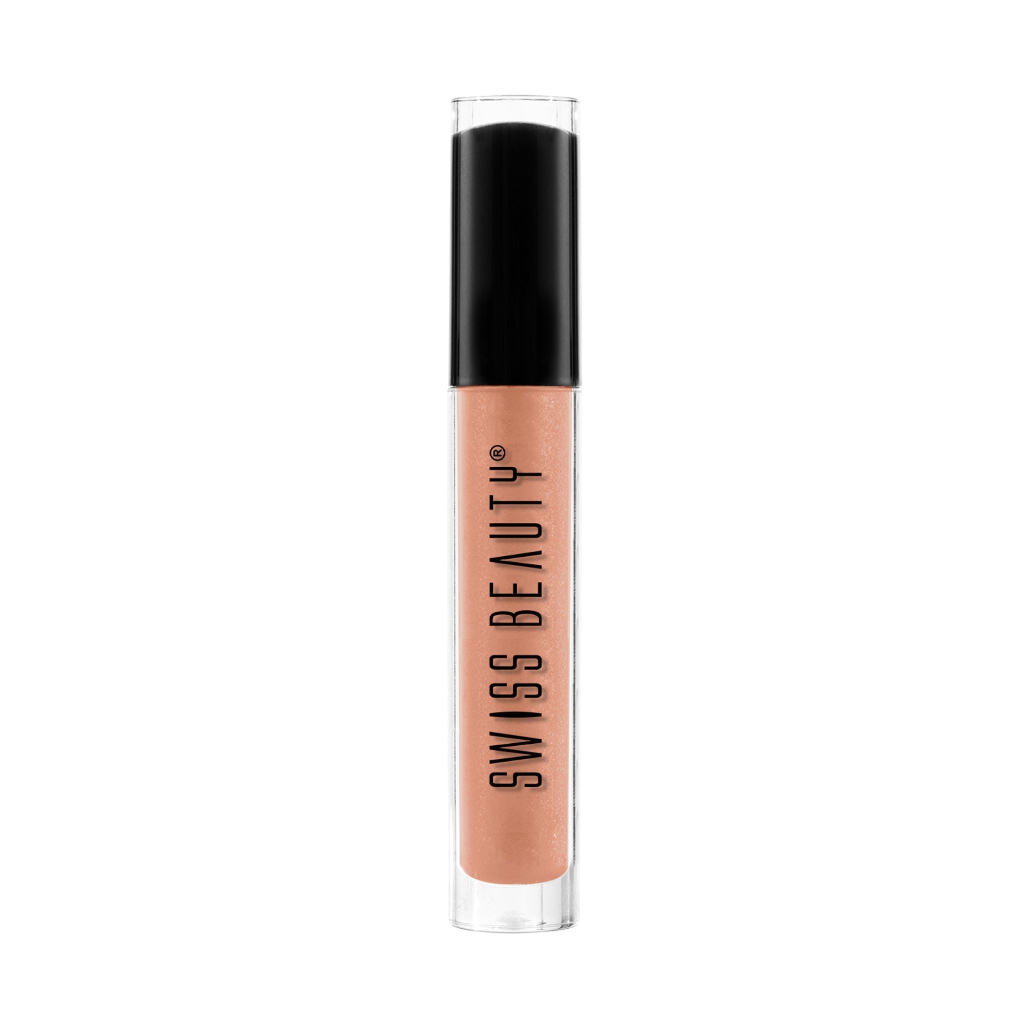 Swiss Beauty Shine & Plump Lipgloss - 5 Nude Brown