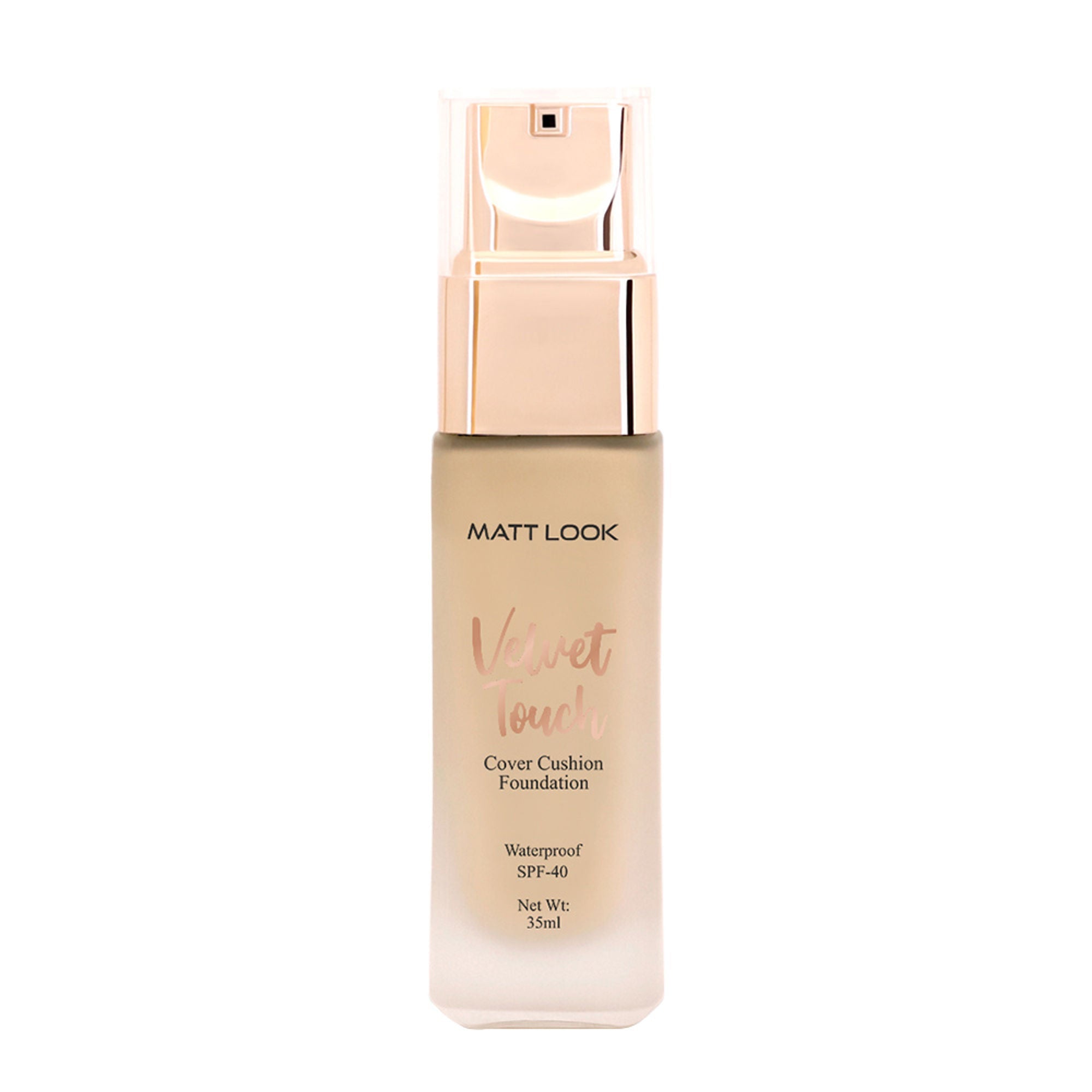 Matt Look Elvet Touch Cover Cushion Weightless Matt Finish Foundation - 04 Warm Beige