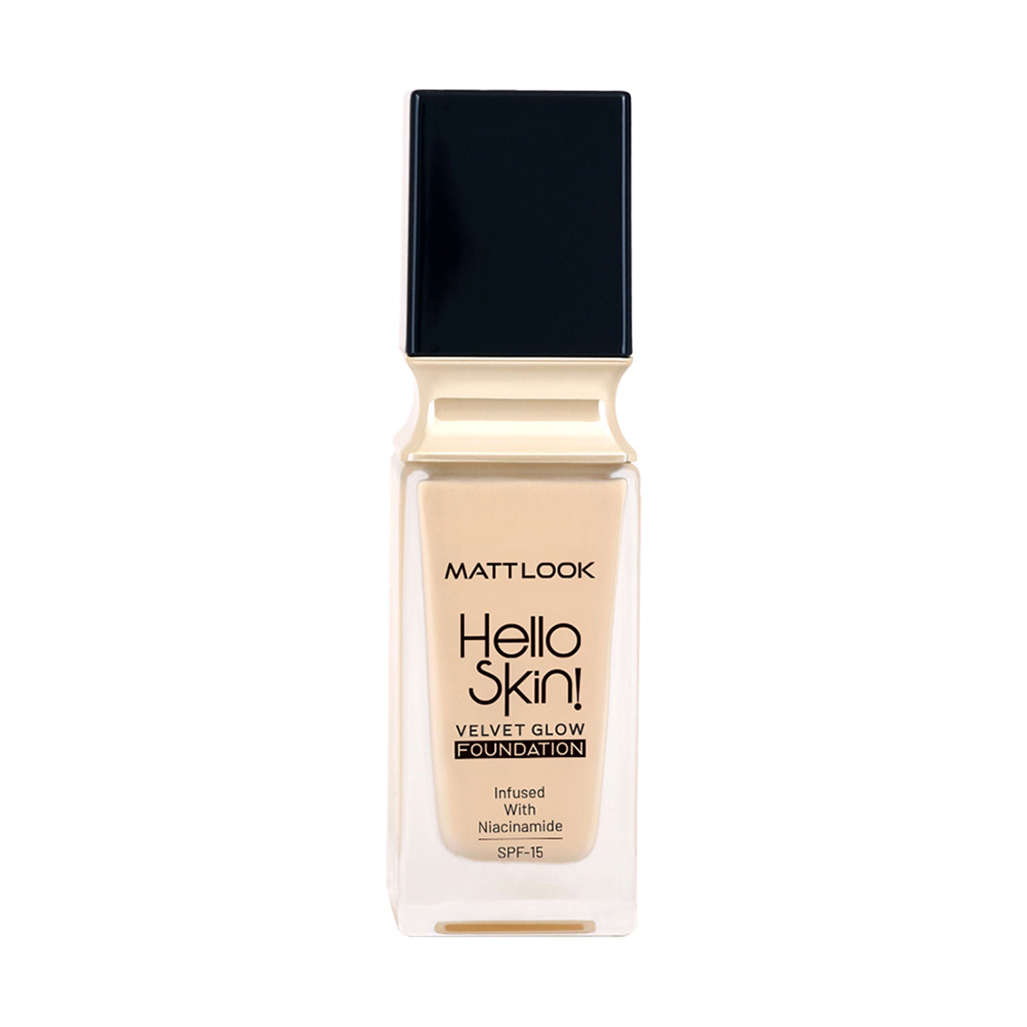Matt Look Hello Skin Velvet Glow Foundation - 03 Light Ivory