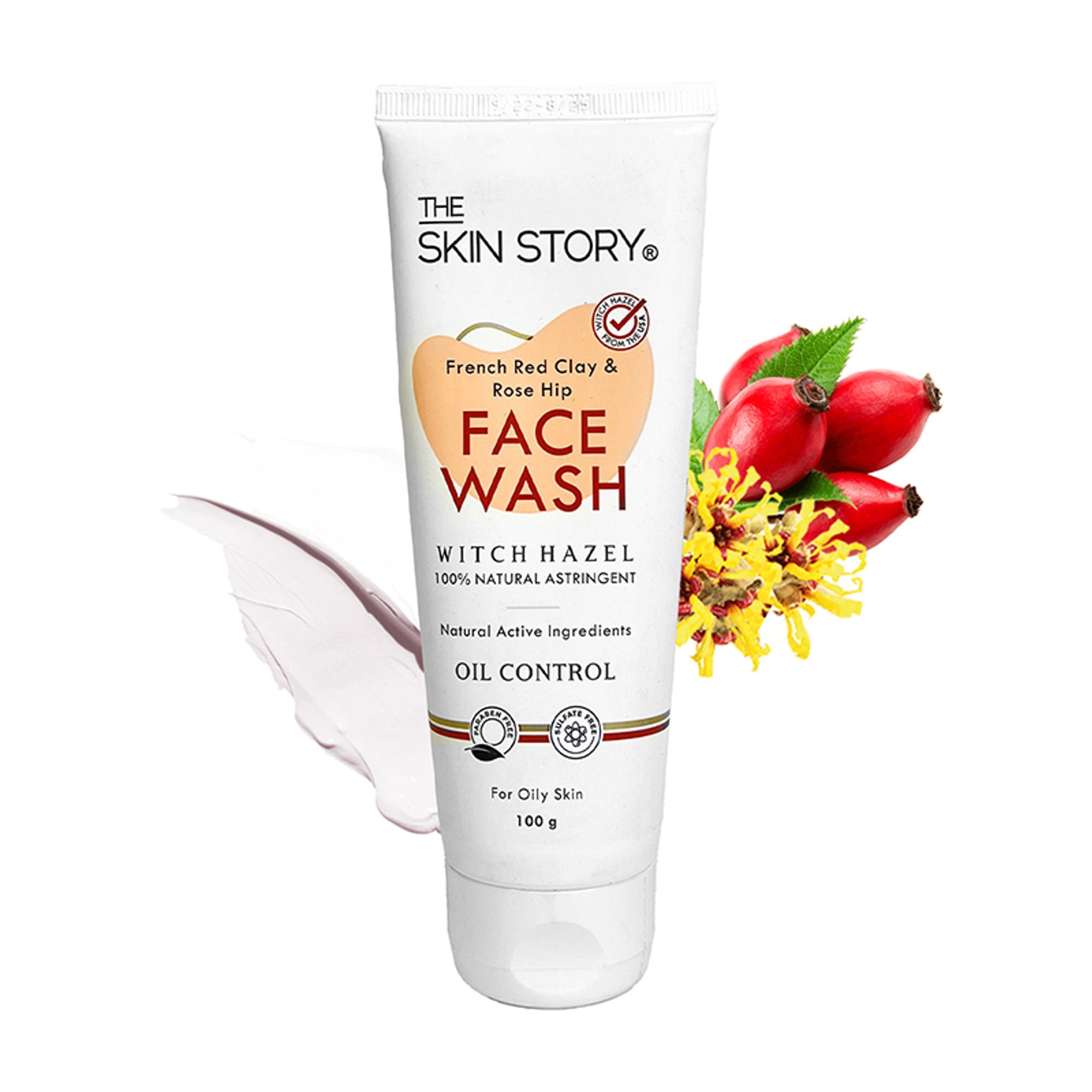 The Skin Story French Clay Pimple Oil Control Face Wash