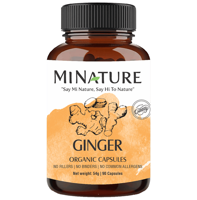 Minature Ginger Organic Capsules