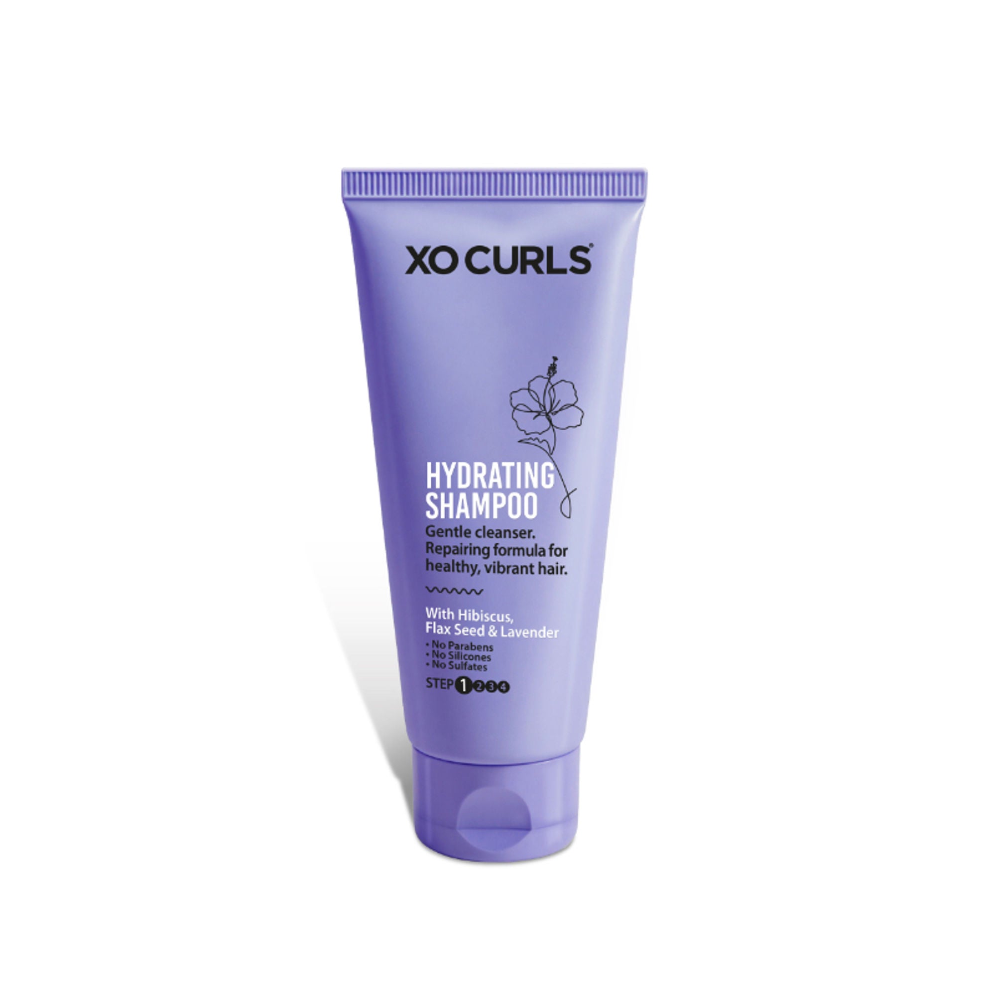 XO Curls Hydrating Shampoo For Dry, Frizzy Or Damaged Hair