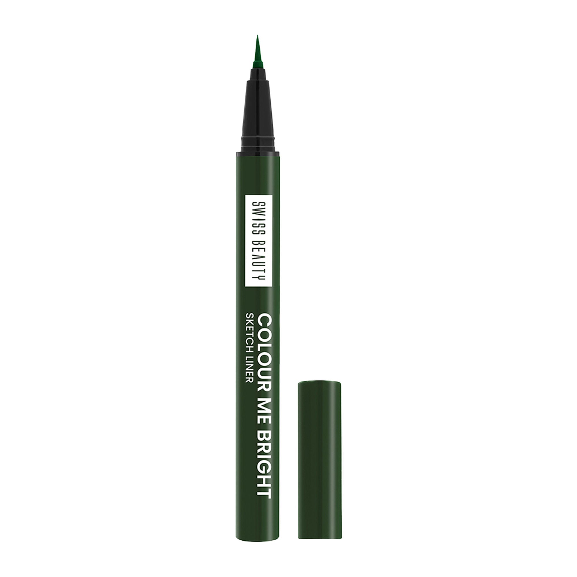 Swiss Beauty Colour Me Bright Sketch Eyeliner - 05 Passion Green