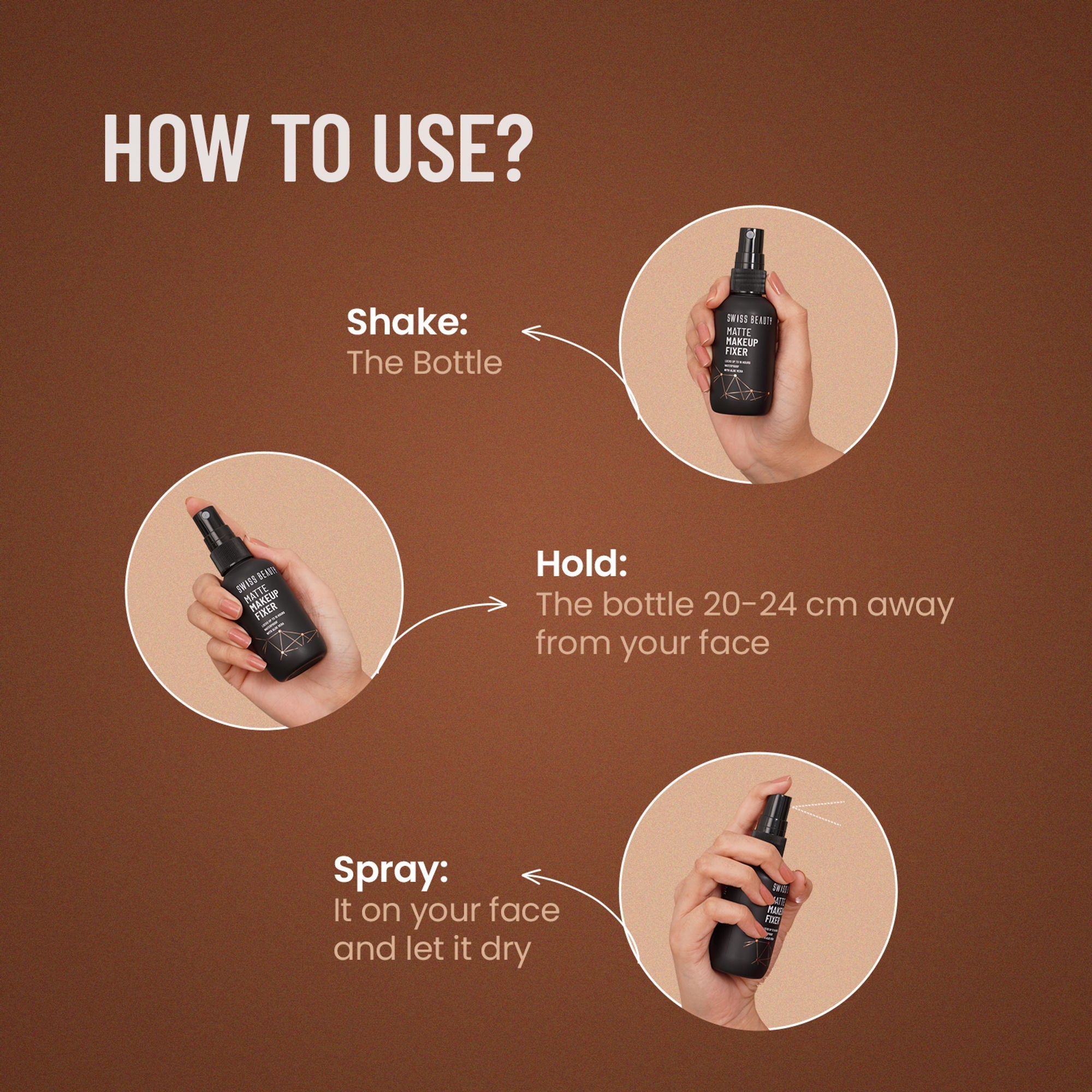 Swiss Beauty Matte Makeup Fixer Spray