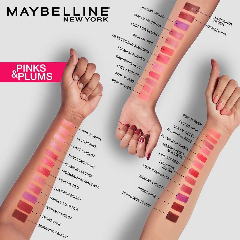 Maybelline New York Color Sensational Creamy Matte Lipstick / 638 Madly Magenta
