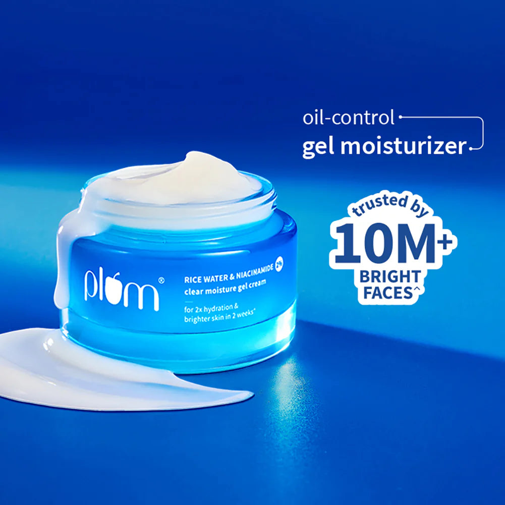 Plum 2% Niacinamide & Rice Water Daily Brightening Gel Cream