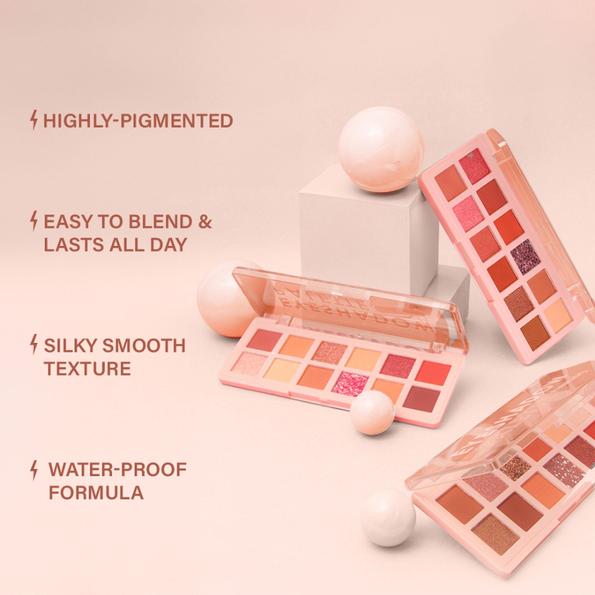 PINKFLASH Pro Touch Eyeshadow Palette - 03 Strawberry Doughnut