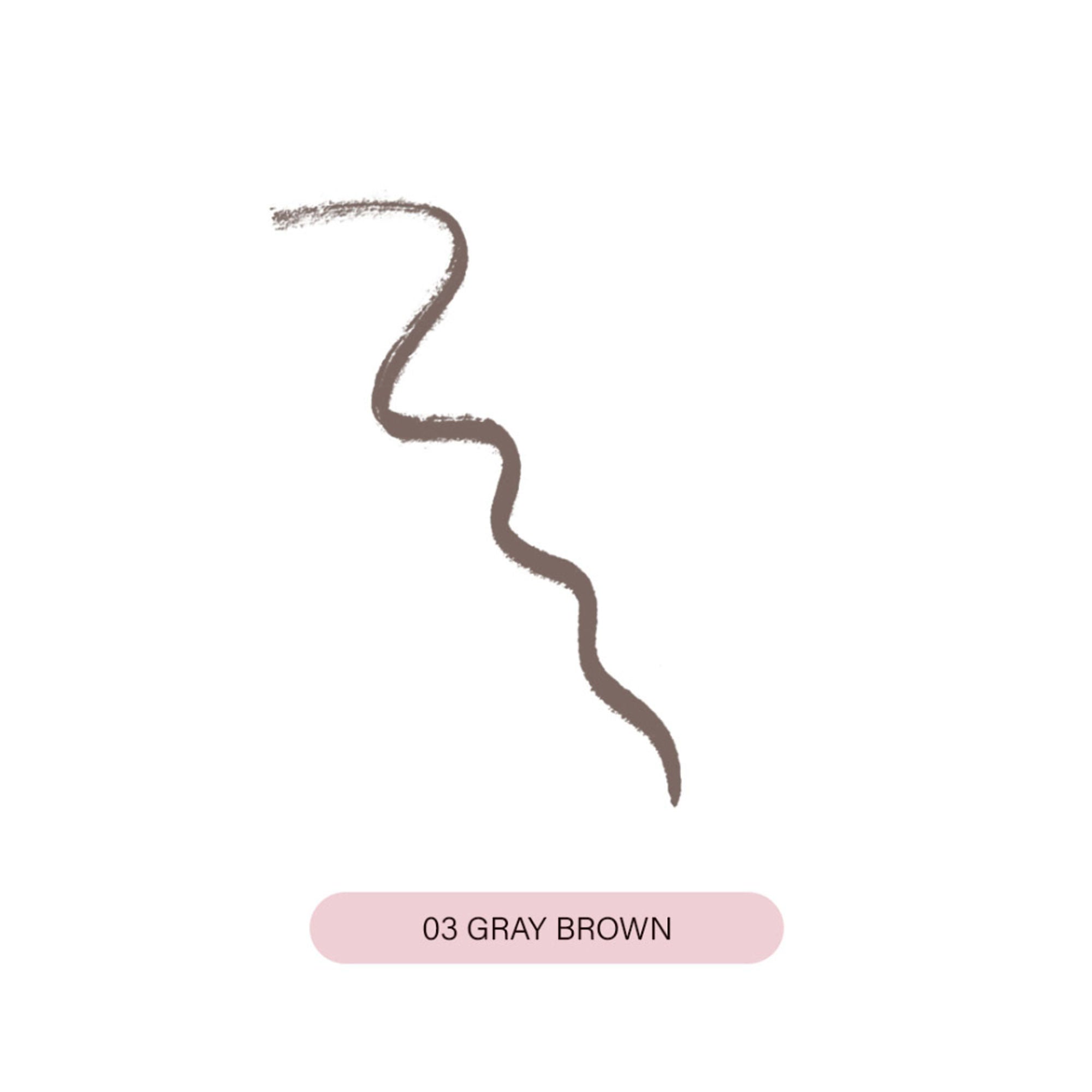 PINKFLASH Waterproof Auto Eyebrow Pencil - 03 Gray Brown