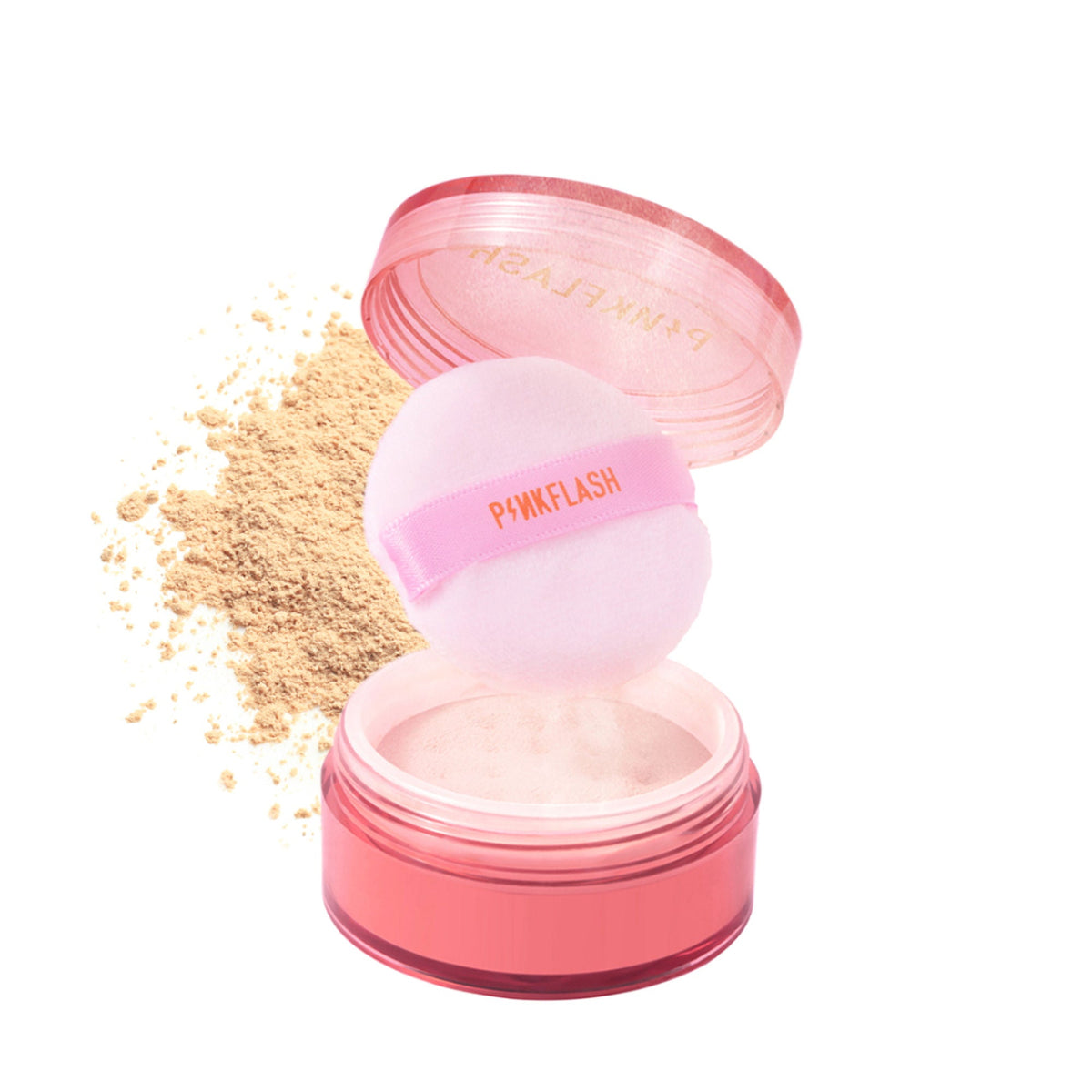 PINKFLASH Oil Controller Translucent Loose Powder - 222