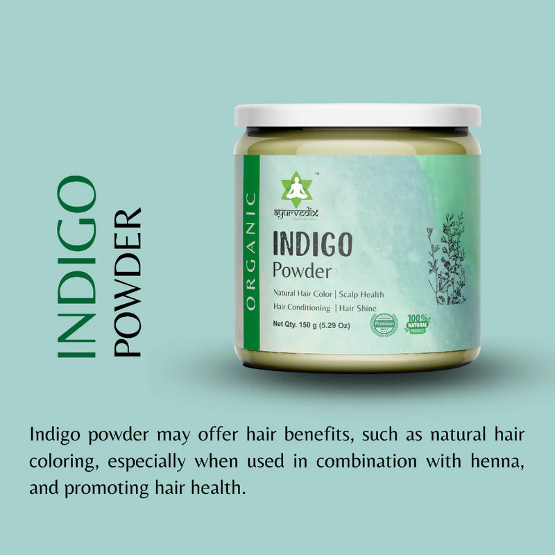 Ayurvedix Organic Indigo Powder