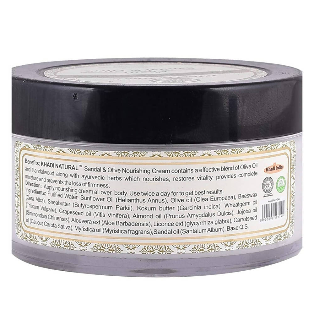 Khadi Natural Sandal & Olive Nourishing Cream