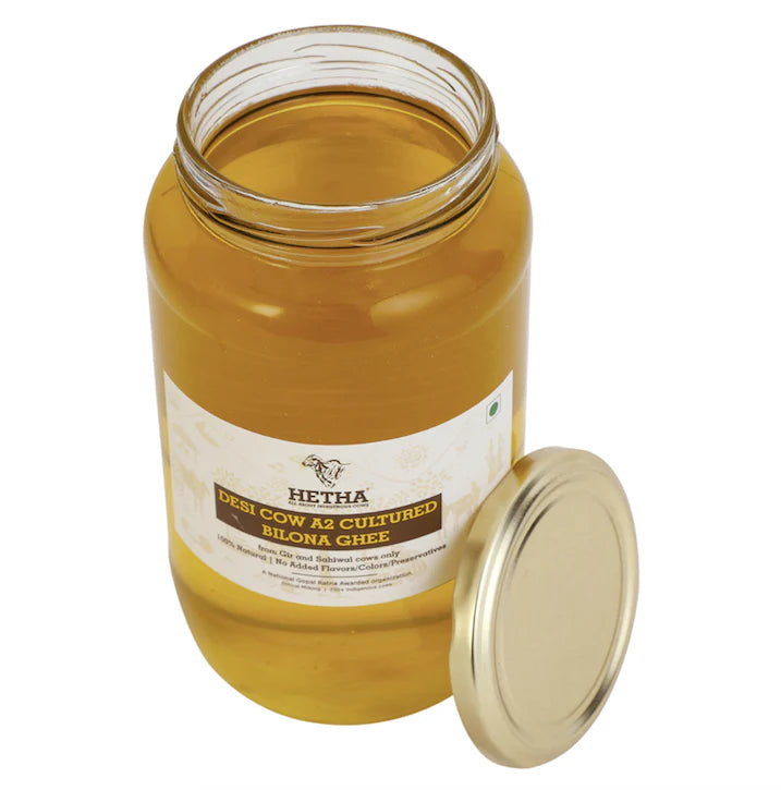 Desi Cow A2 cultured Bilona Ghee / A2 Ghee