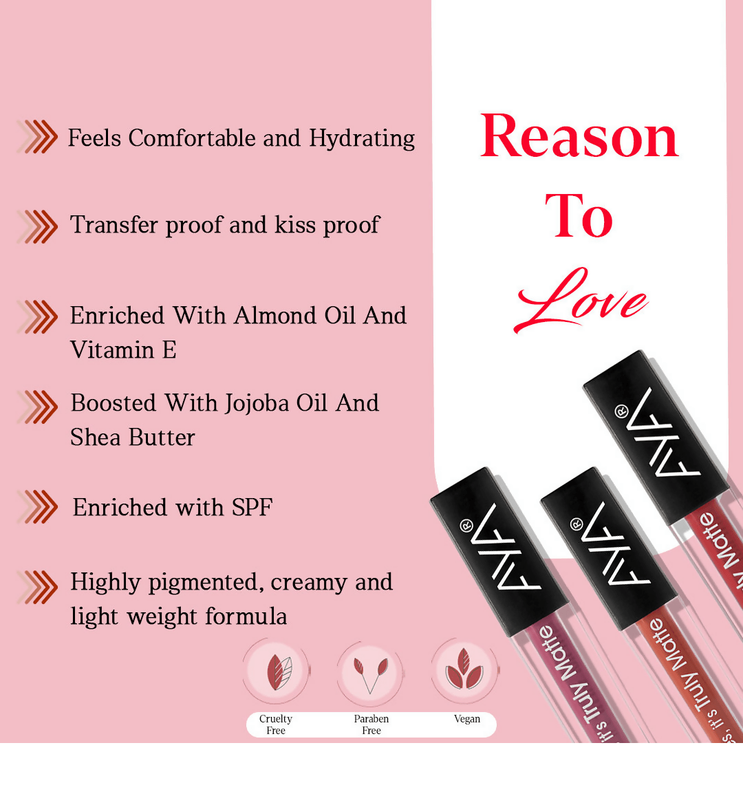 AYA Yes It's Truly Matte Liquid Lipstick - 08 Caramel Latte