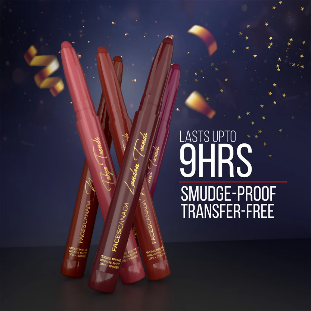 Faces Canada Ultime Pro HD Intense Matte Lips + Primer - Vibe Check N06