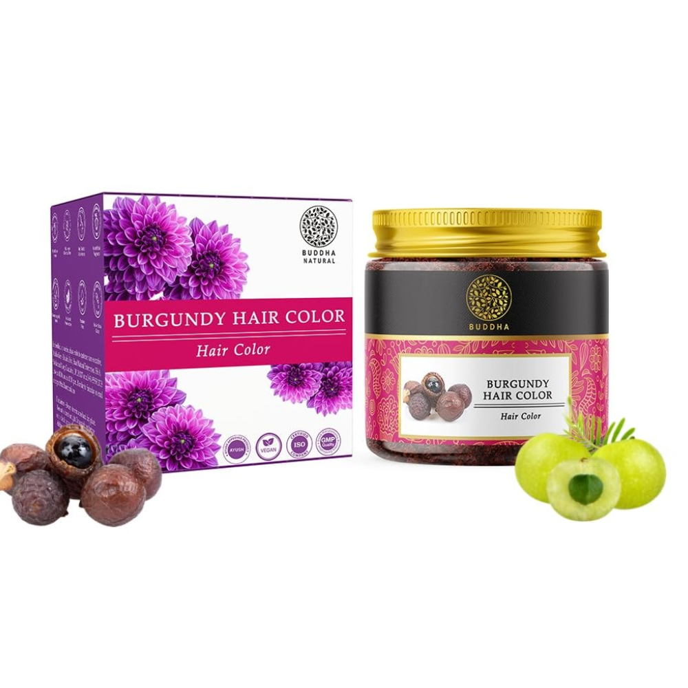 Buddha Natural Burgundy Hair Color Powder