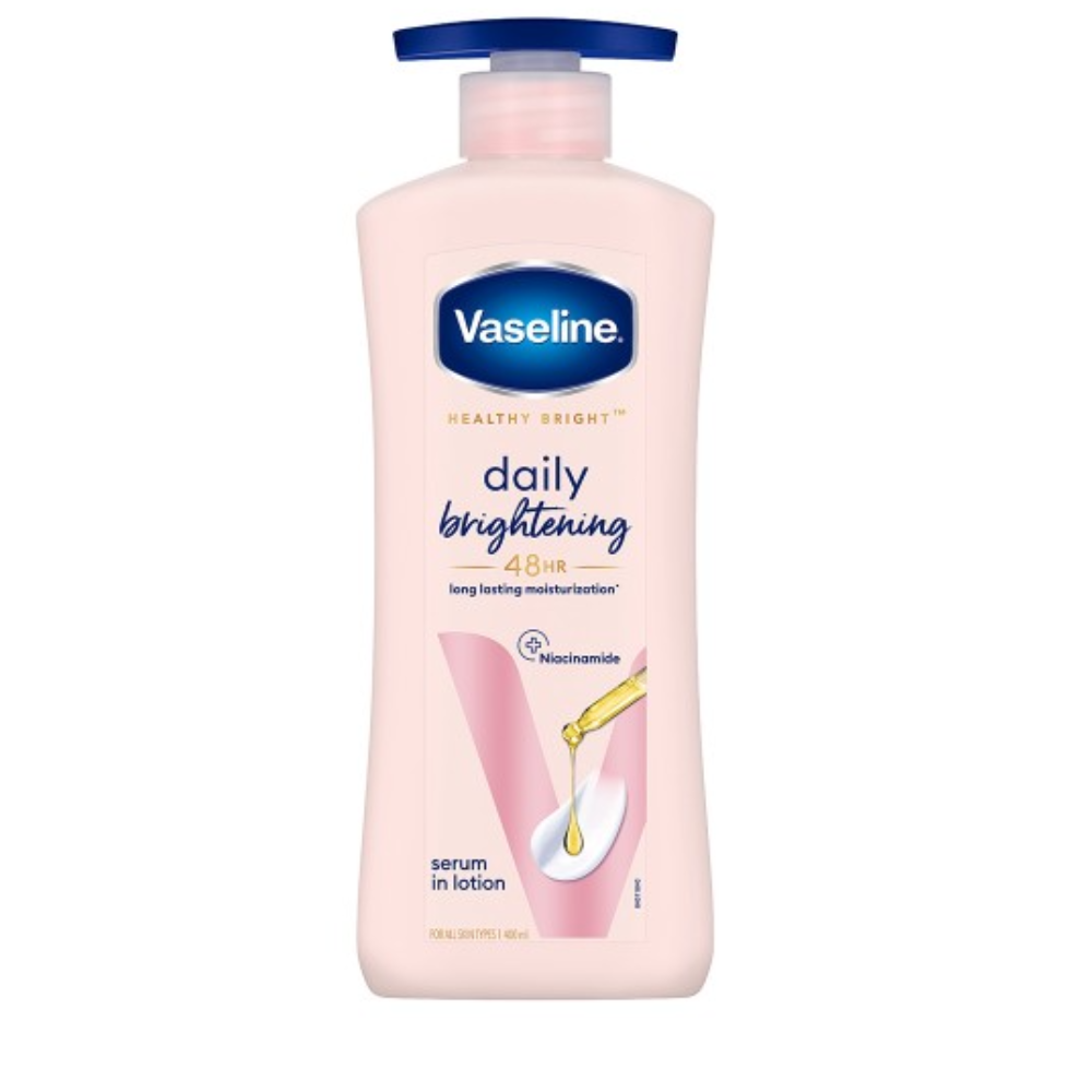 Vaseline Healthy Bright Daily Brightening Body Lotion (400 ml)