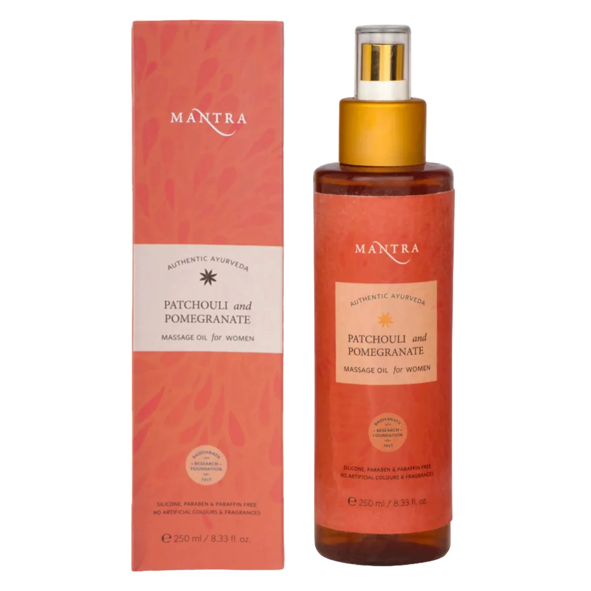Mantra Patchouli And Pomegranate Massage Oil