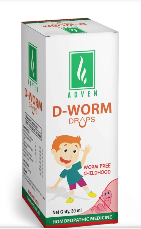 Adven Homeopathy D-Worm Drops