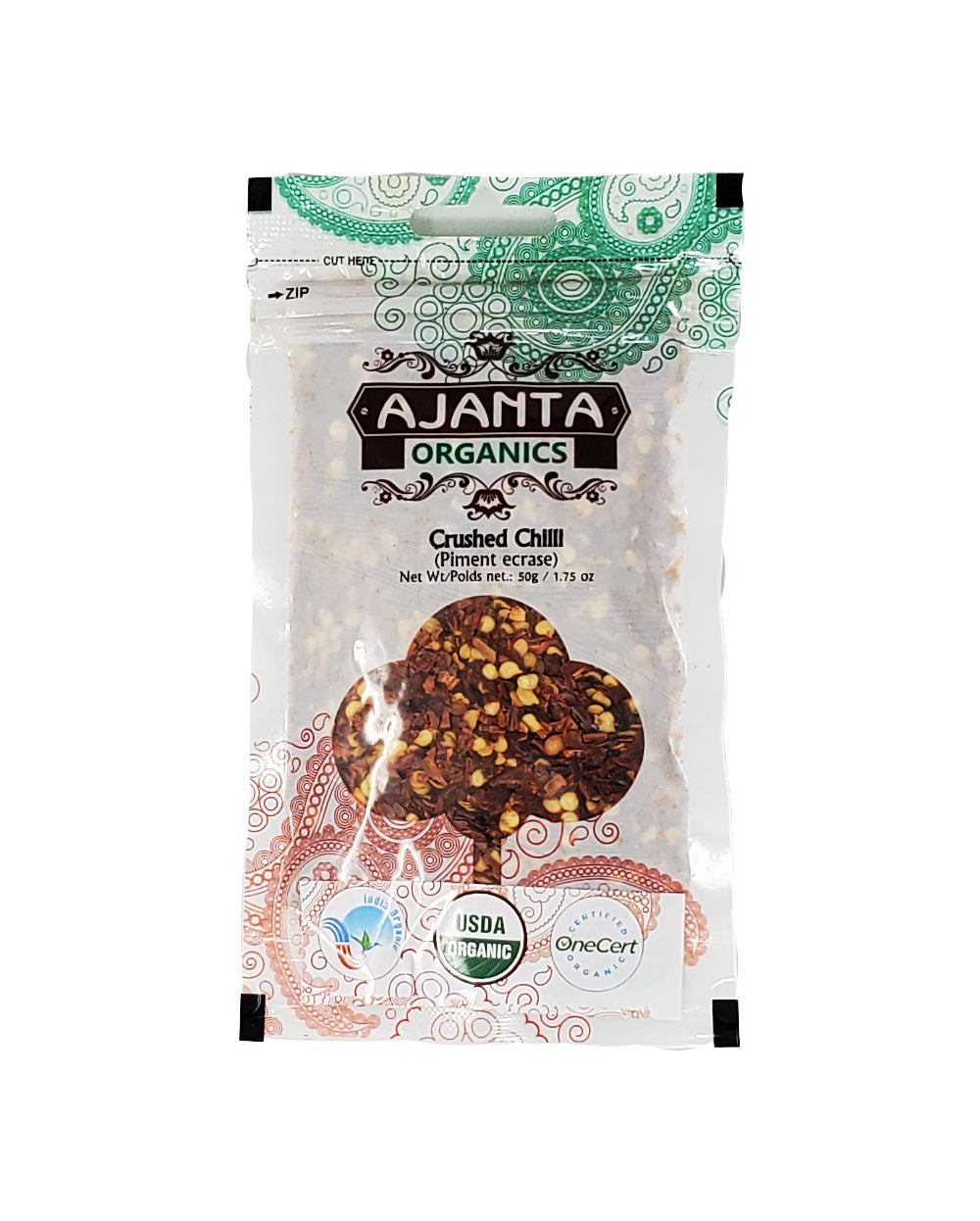 Ajanta Organics Crushed chilli 50g