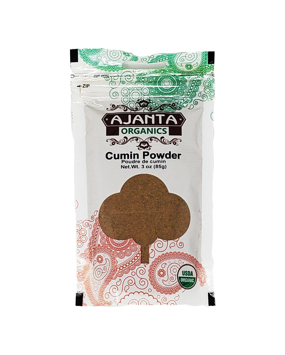 Ajanta Organics Cumin Powder 85g