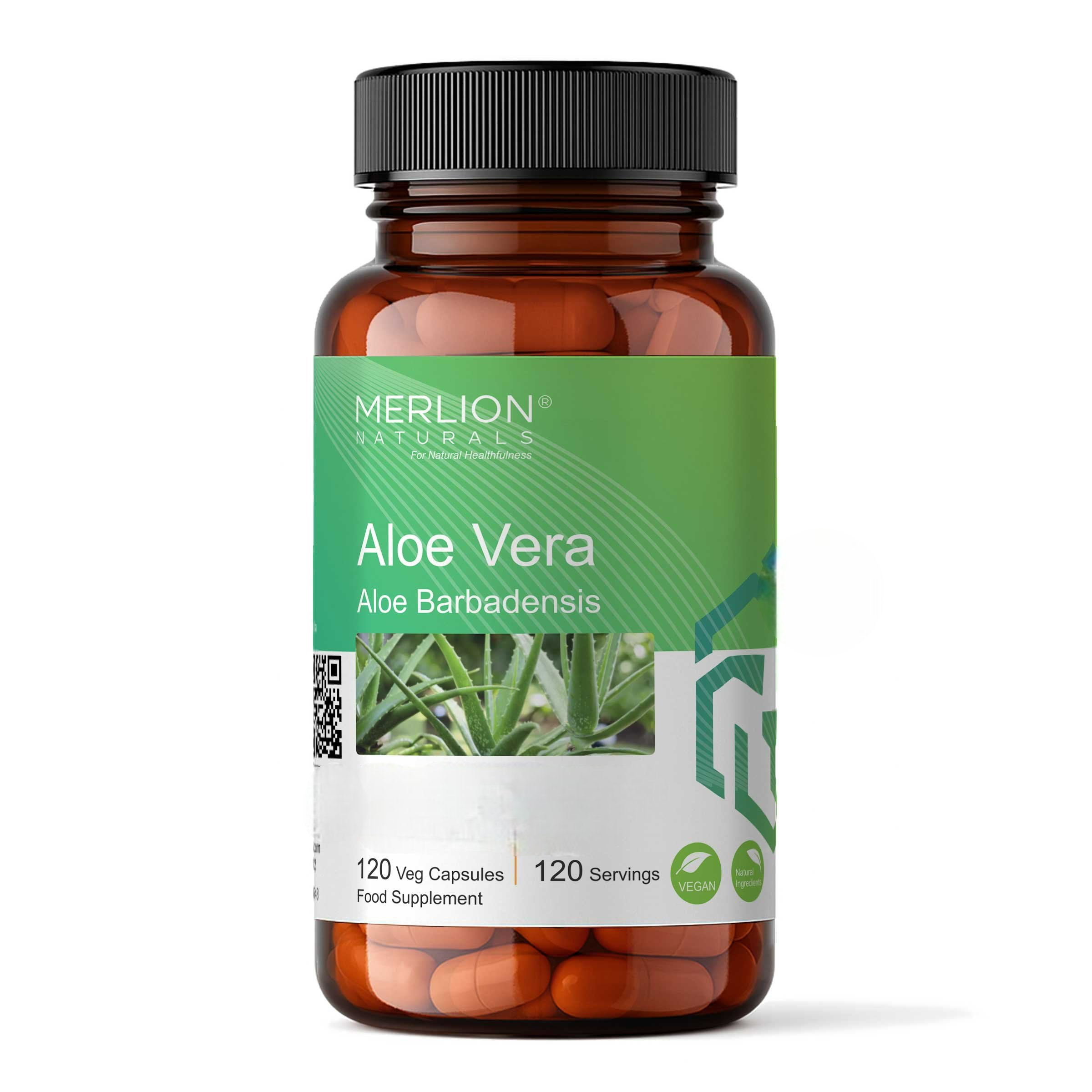 Merlion Naturals Aloe Vera 500mg Capsules