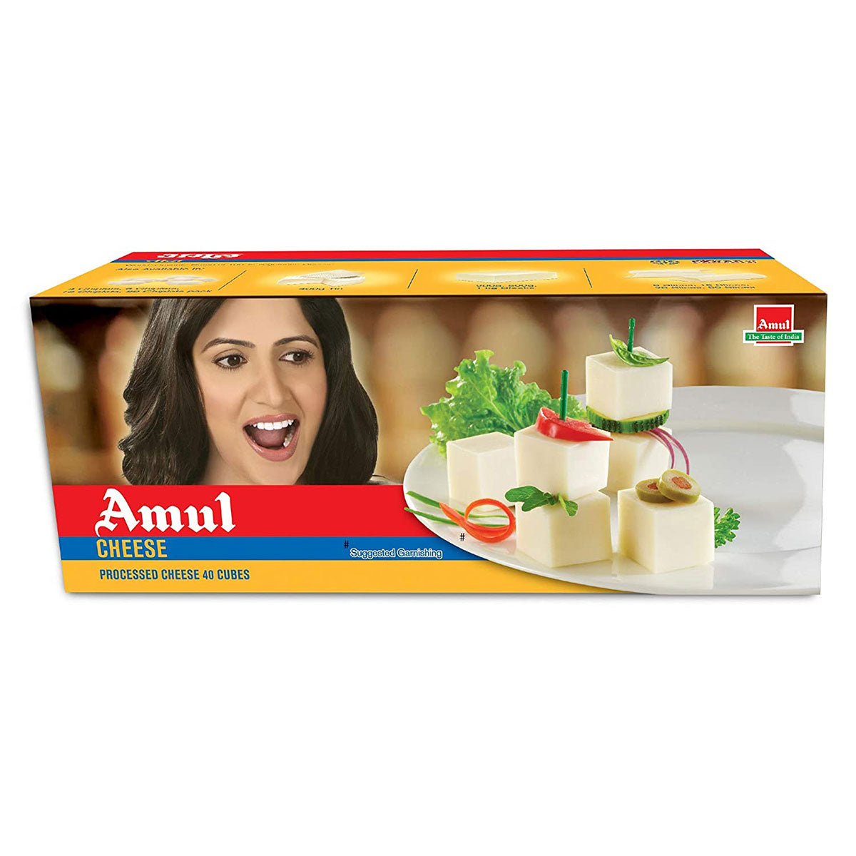 Amul Cheese Cubes 1Kg (40unit x 25g)