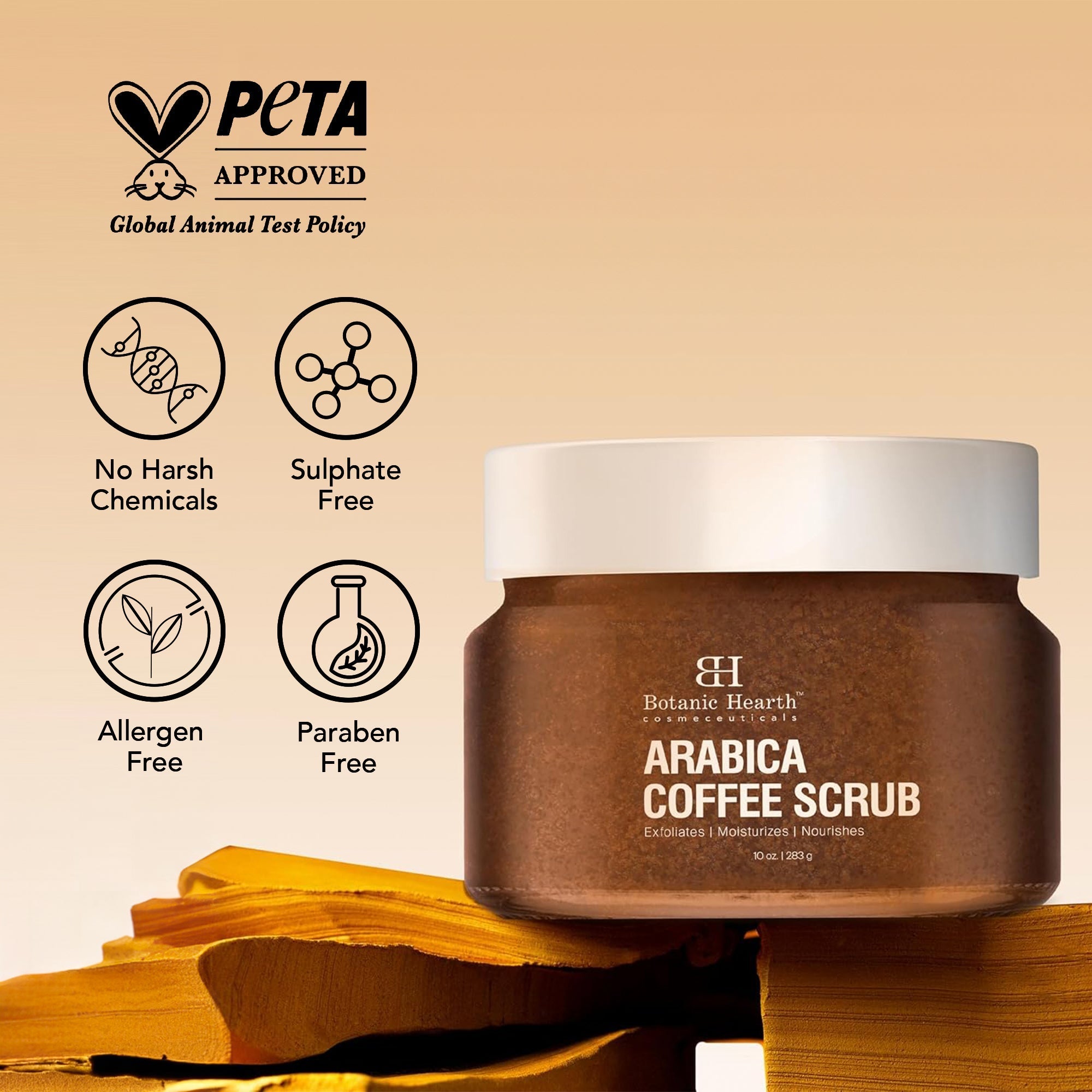 Botanic Hearth Arabica Coffee Body Scrub