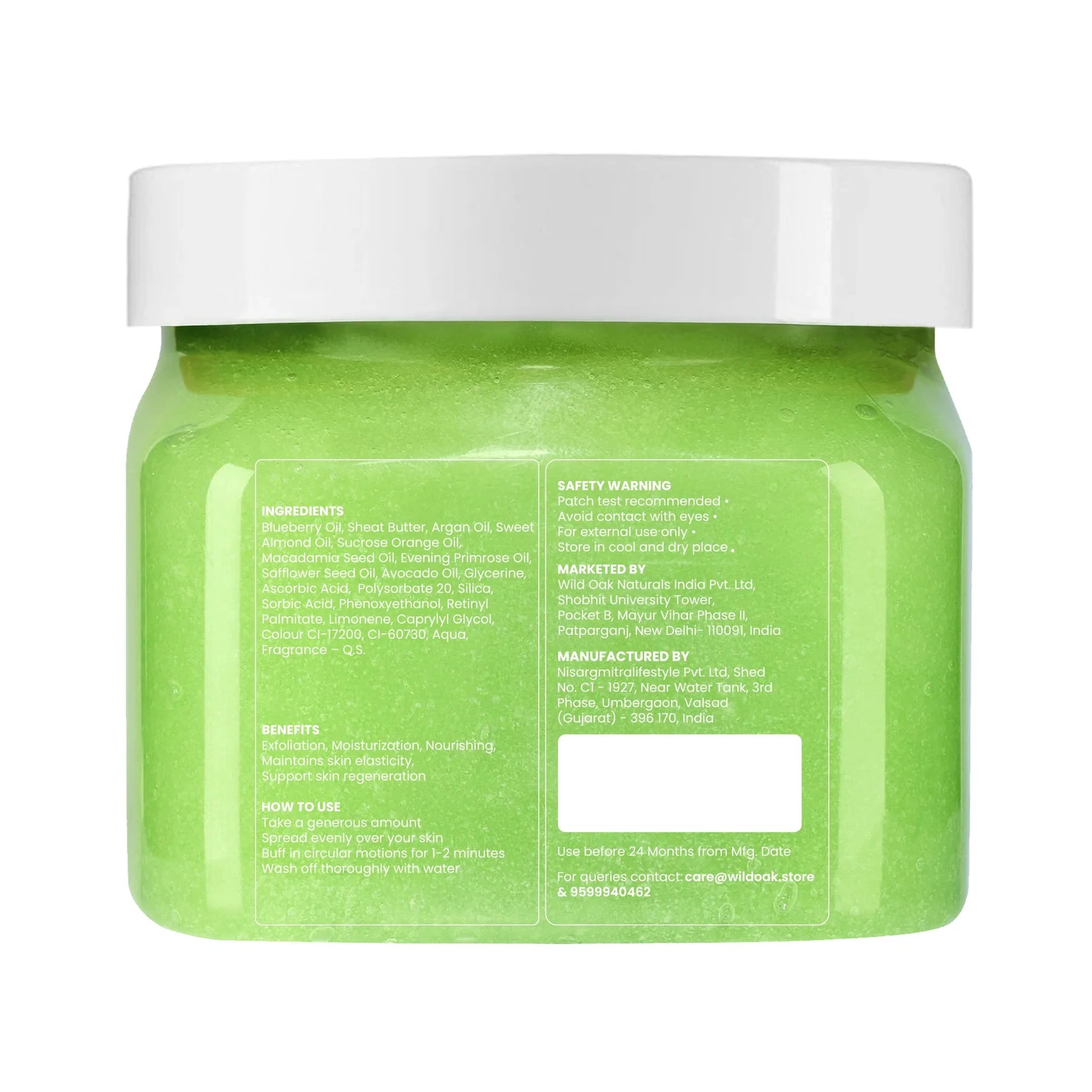 WildOak Tropical Rainforest Shea Sugar Body Scrub | 300gm | With Avocado, Collagen & Peptides | Tan Removal & Smooth Skin | Removes Dead Skin | Ultra Hydrating, Exfoliating & Moisturising Sugar Body Scrub
