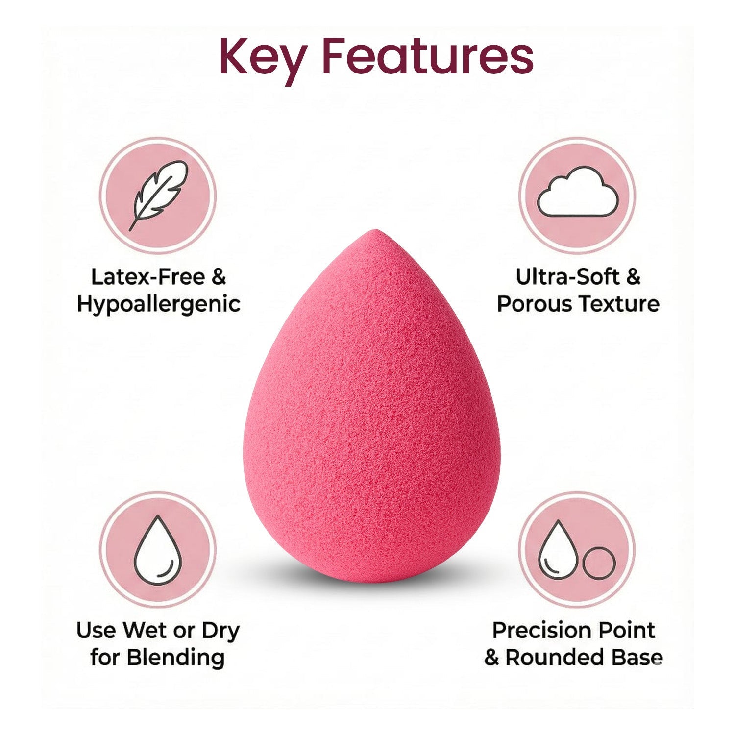 MiDazzle Beauty Blender-1S MIBB3001
