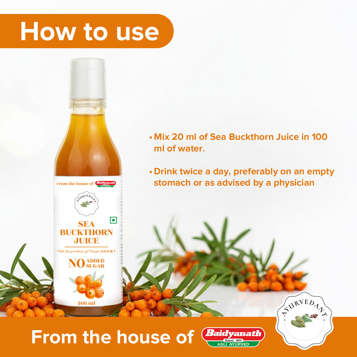 Ayurvedant Seabuckthorn Juice - Image 4