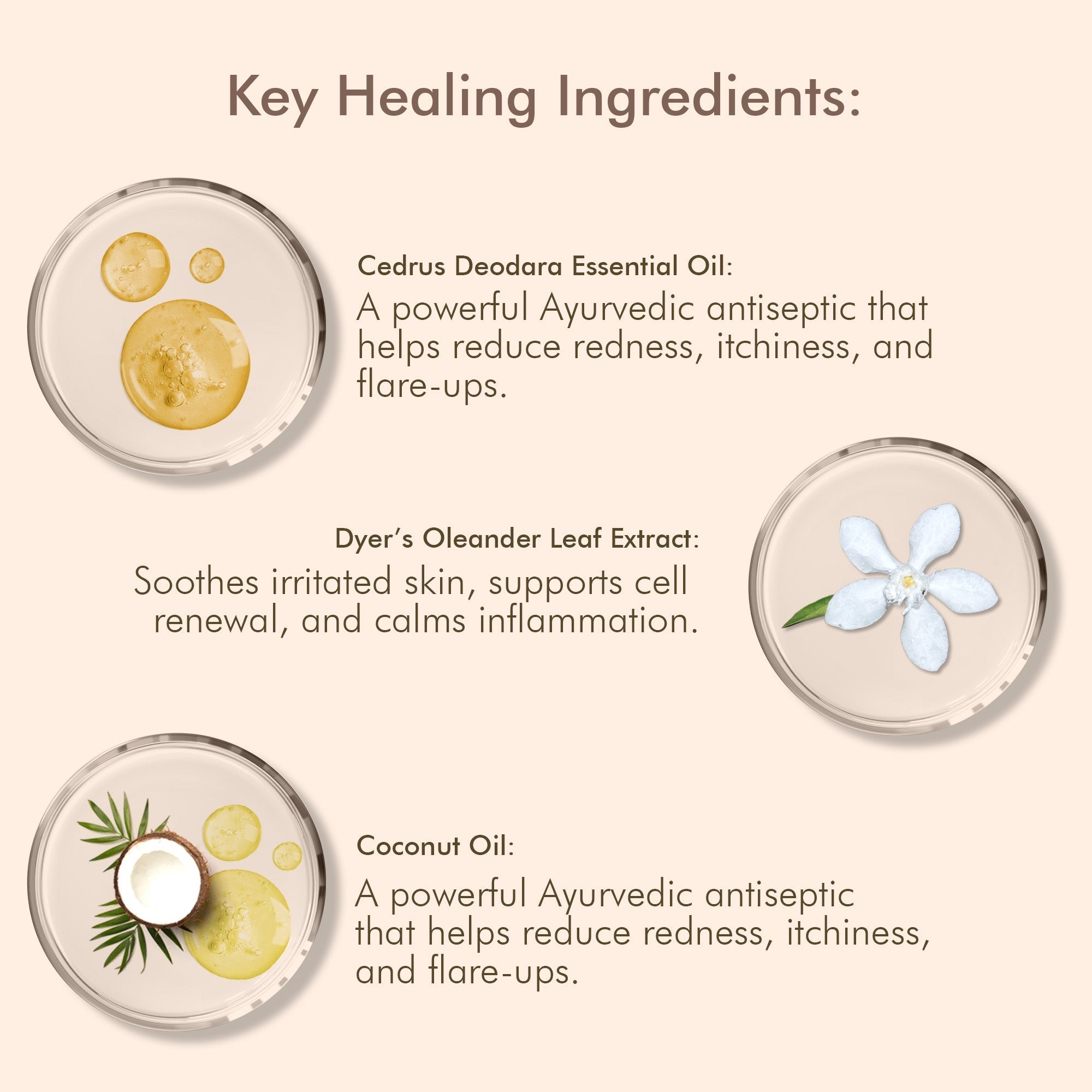 VedicDerm Oleander's Oil for Psoriasis, Eczema, and Atopic Dermatitis