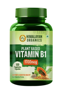 Himalayan Organics Plant-Based Vitamin B1 
